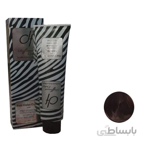 رنگ مو دیفرنت شماره 5.2 حجم 125 میلی لیتر رنگ قهوه ای زیتونی روشن