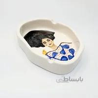 زیرسیگاری سرامیکی دستساز کد 10
