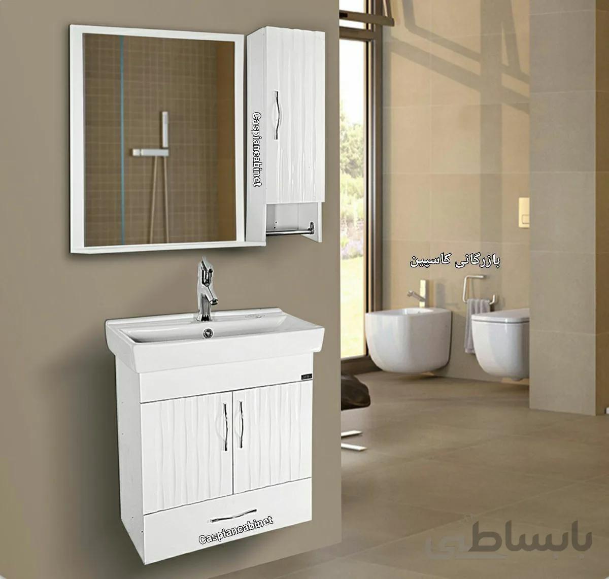 روشویی کابینت دار ID7000در اندازه60 سانت ا روشویی کابینت دار ID7000در اندازه60 سانت