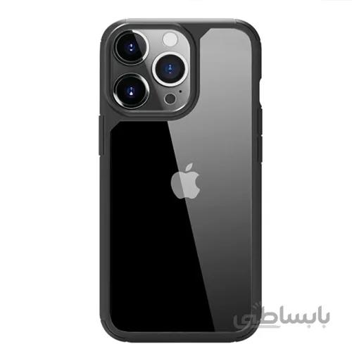 قاب جی تک آیفون 13پرو G-TECH SIROCCO CRYSTAL HYBRID BLACK Case iPhone 13 pro