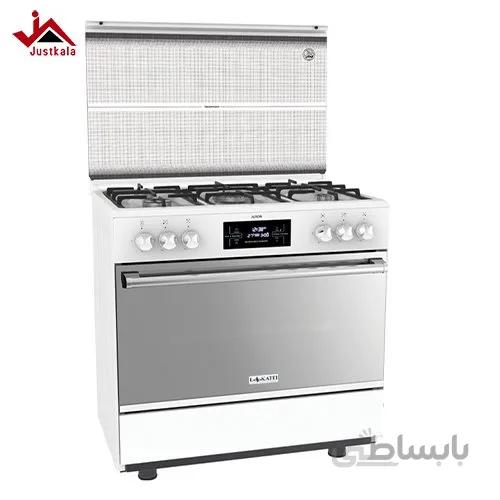 اجاق گاز لوكاتي طرح فر مدل C6 DTW