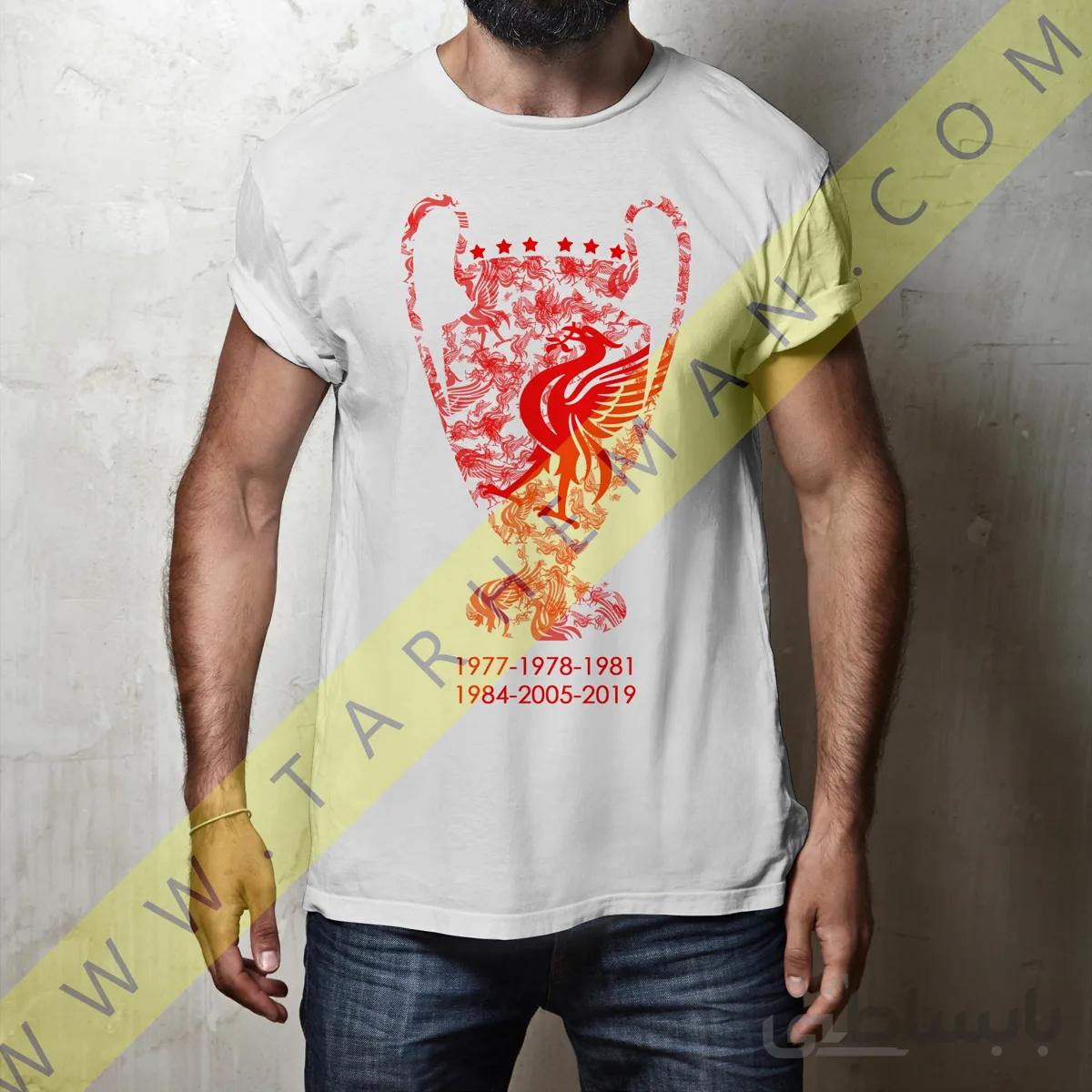 تیشرت قهرمانی لیورپول در لیگ قهرمانان اروپا-Liverpool-Champions league