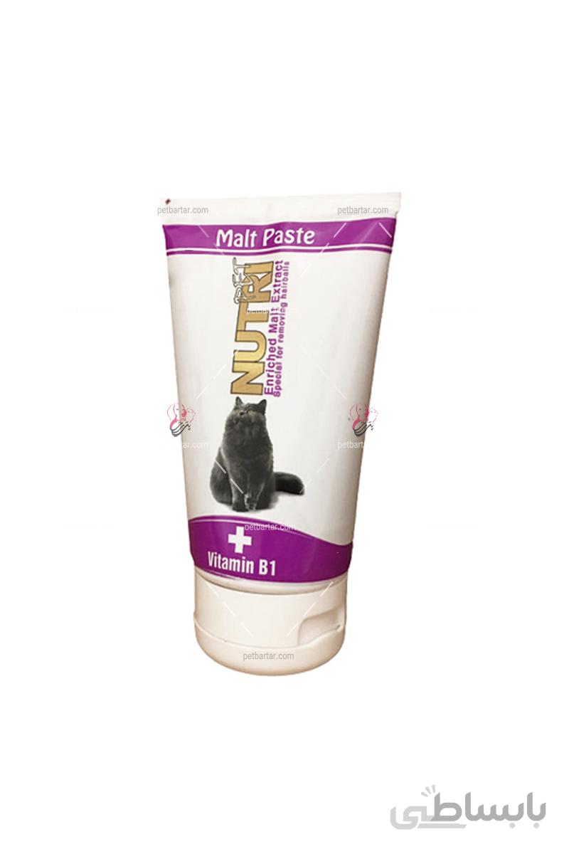 عصاره مالت گربه نوتری پت با مکمل پروبیوتیک و ویتامین ب ۱۵۰سی سی | Nutripet Malt paste with Probiotic and Vitamin B