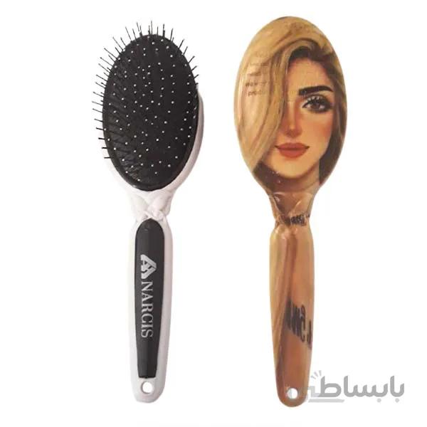 برس مو عکس دار نارسیس طرح 6
