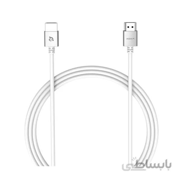 کابل HDMI به HDMI مدل PeAk II Ultra HD 4K سفید آدام المنتس