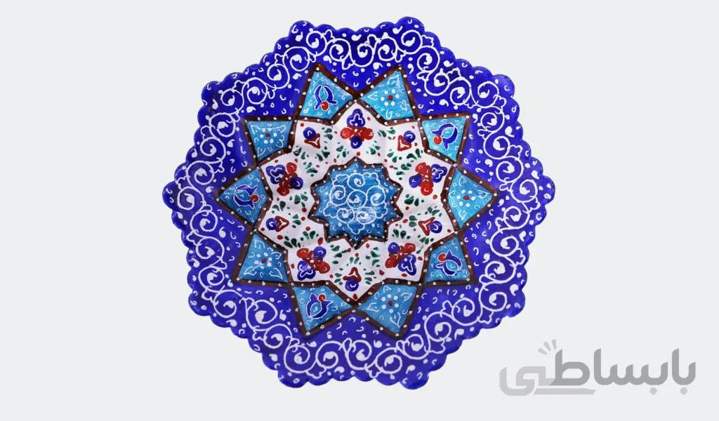 بشقاب اسلیمی ختایی
