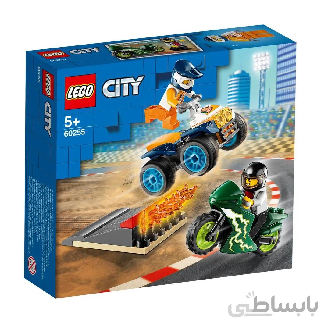 LEGO City Stunt Team 60255 Bike Toy, Cool Building Set for Kids, New 2020 (62 Pieces)