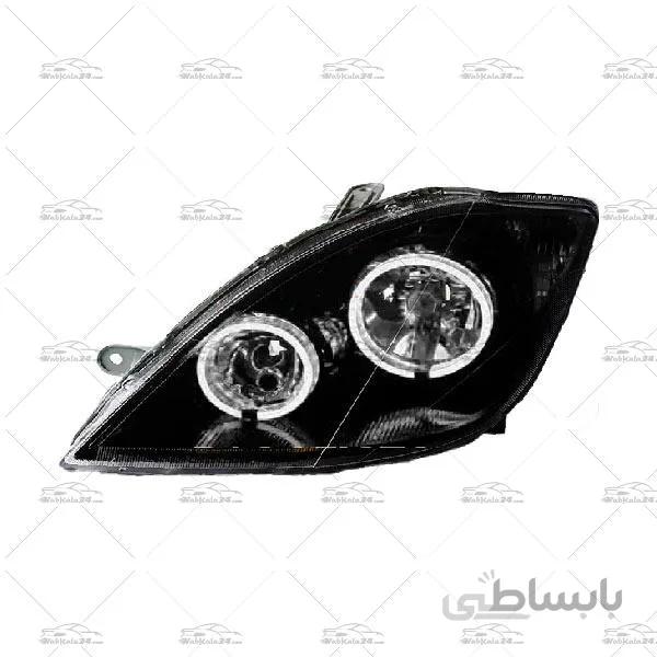 چراغ جلو اسپرت تیبا طرح سه بعدی سفید
