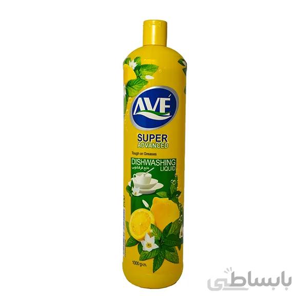 مایع ظرفشویی اوه مدل لیمو نعنا lemon حجم ۱۰۰۰ میلی لیتر