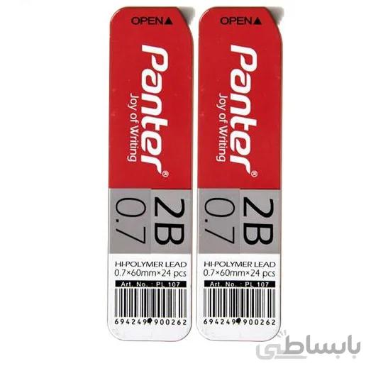 نوک مداد نوکی 0.7 میلی متری پنتر مدل Hi-Polymer بسته 1 عددی