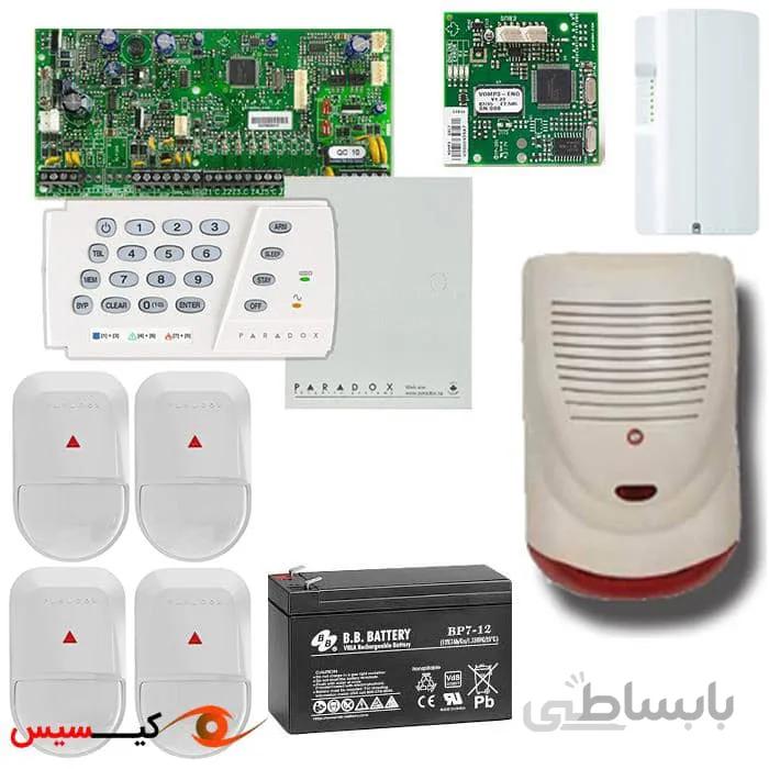 پکیج سیم کارتی دزدگیر پارادوکس با چهار چشمی