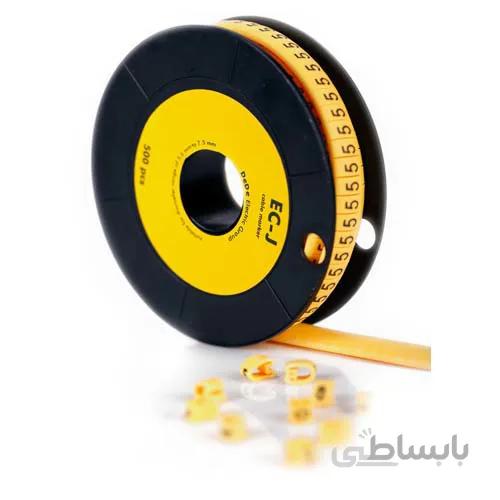 شماره سیم حلقه ای یا گرد 0 تا 9 برای سیم ۱/۵ تا ۴ کد EC1