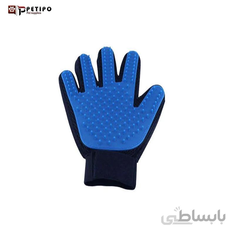دستکش ماساژ پنج انگشتي در رنگبندي
