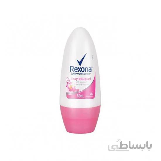 مام رولی رکسونا مدل S e x y Bouquet اورجینال سری اروپایی Rexona حجم 50 میل