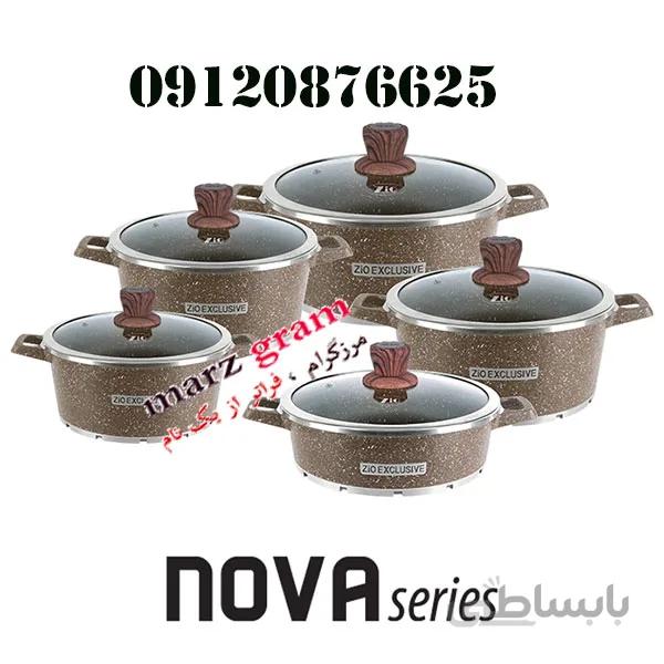 قابلمه ۱۲پارچه زیو کاسرول Z-7850