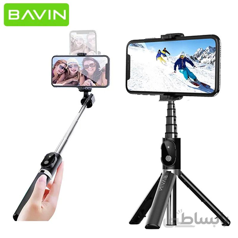 مونوپاد و سه پایه باوین BAVIN AP-03 Selfie Stick Volgging Tripod Phone Holder