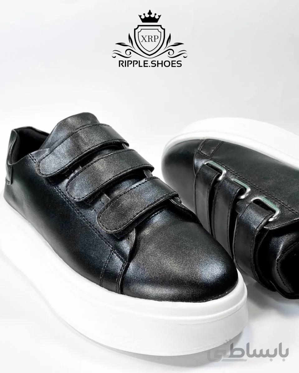 کتانی دخترانه چسبی مدل Alexander mcqueen