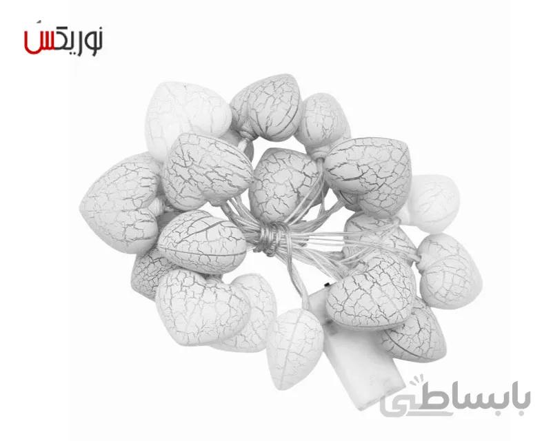 ریسه ال ای دی مدل قلب تو پر زرد طول ۳ متر
