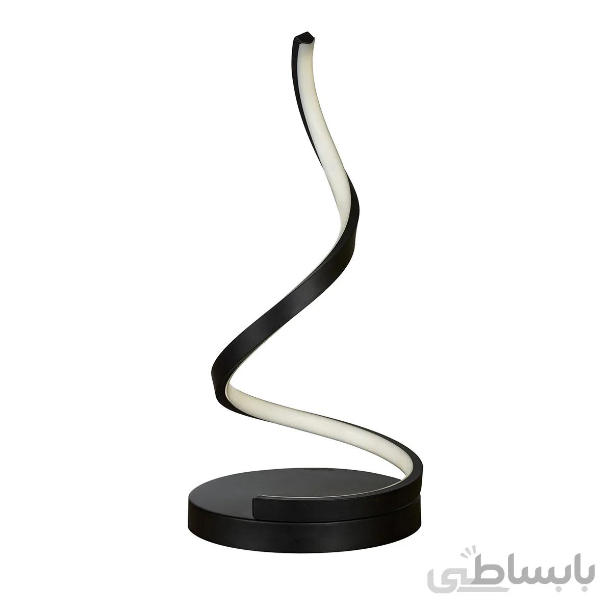 آباژور رومیزی چشمه نور مدل مدرن کد A6327/1H-BK