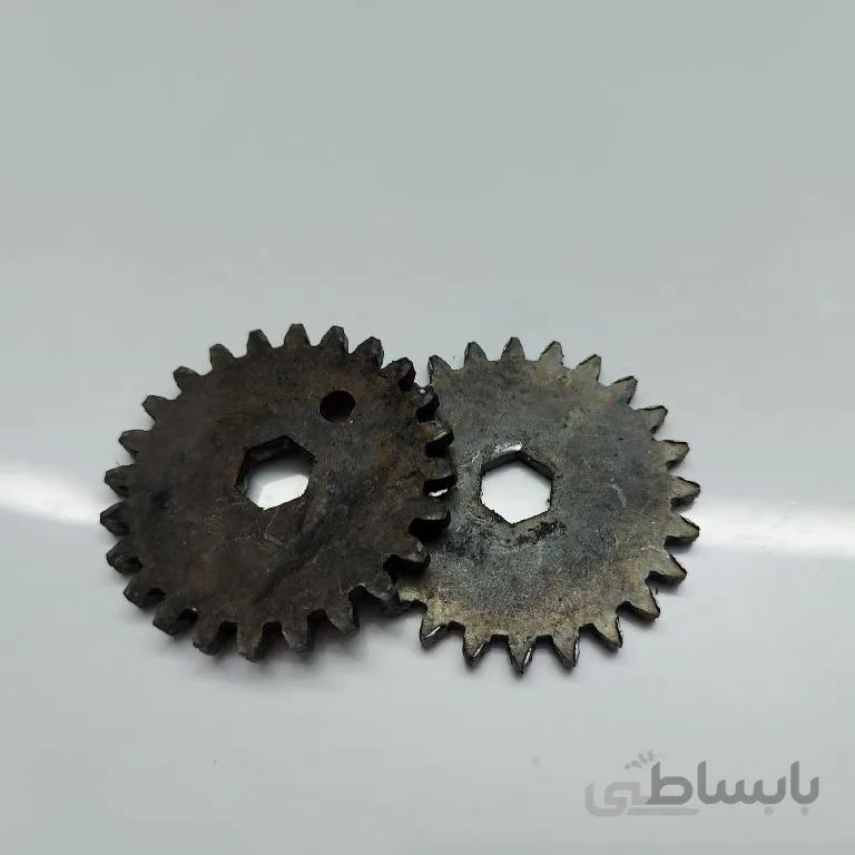 جرخ دنده (2 عدد) کاغذ خردکن اطلس CC1040C کد 10379