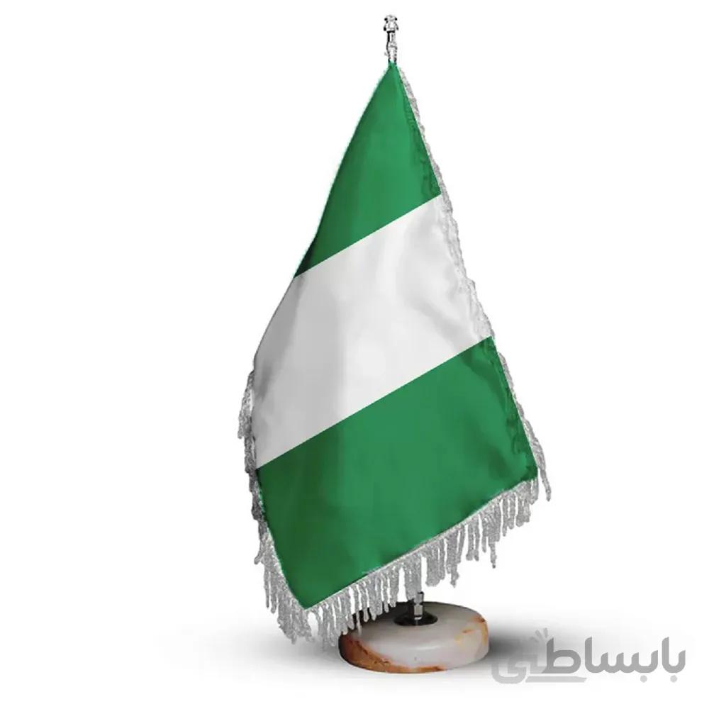 پرچم رومیزی و تشریفات کشور نیجریه کد P1136