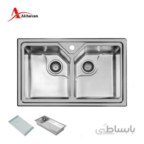 سینک توکار باکسی 358 اخوان ا 358
