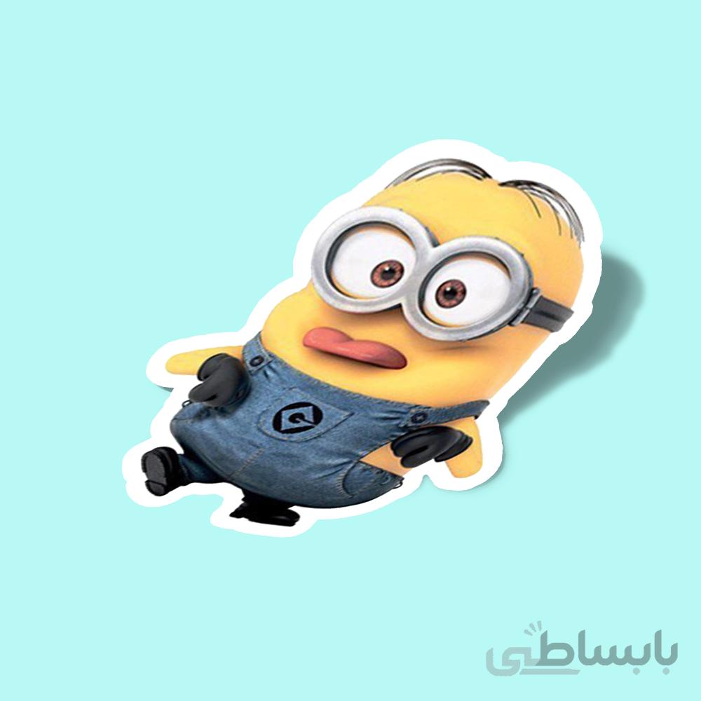 استیکر Nerd Minion