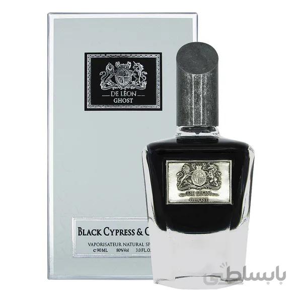 عطر زنانه دلئون (De Leon) مدل گوست بلک (Ghost Black) حجم 90میل