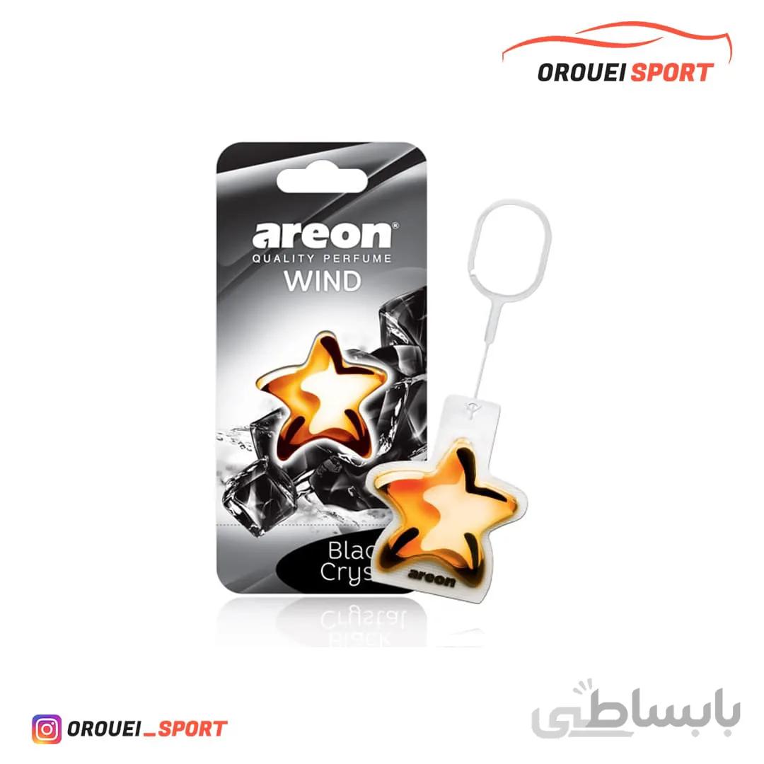 خوشبو کننده ماشین آرئون مدل Wind با رایحه Black Crystal