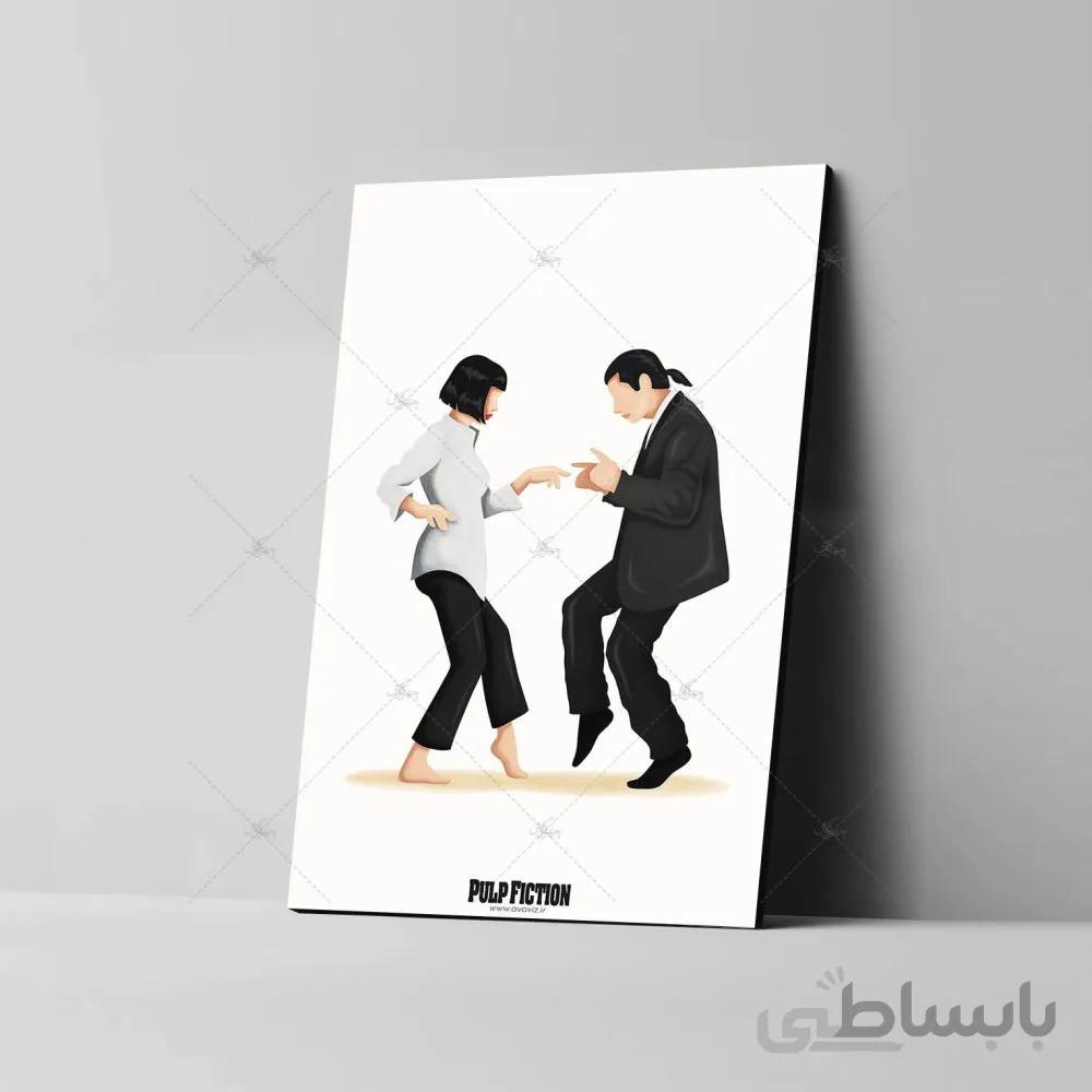 تابلو شاسی آواویز مدل فیلم پالپ فیکشن Pulp Fiction کد 4G622