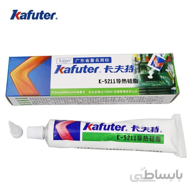خمیر سیلیکون 60 گرمی K-5211 مارک KAFUTER ا خمیر سیلیکون 60 گرمی مدل K-5211 مارک KAFUTER