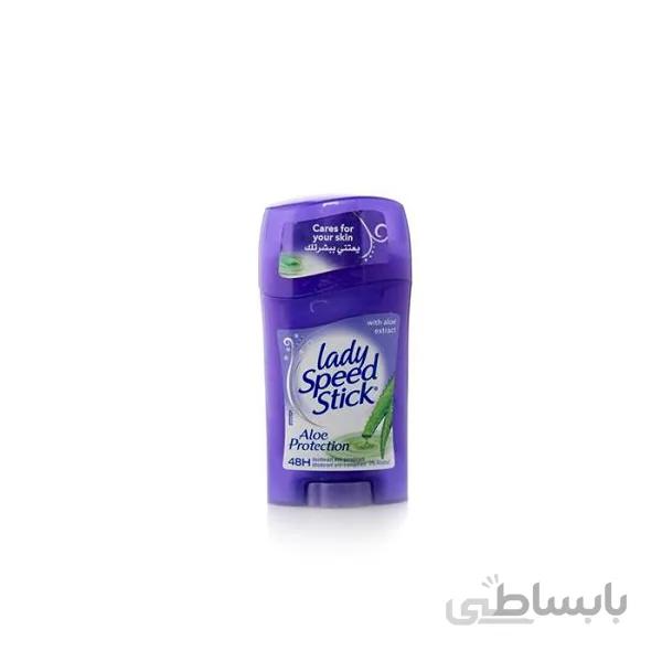 مام صابونی زنانه لیدی اسپيد - Lady Speed مدل Aloe protection با وزن 40g