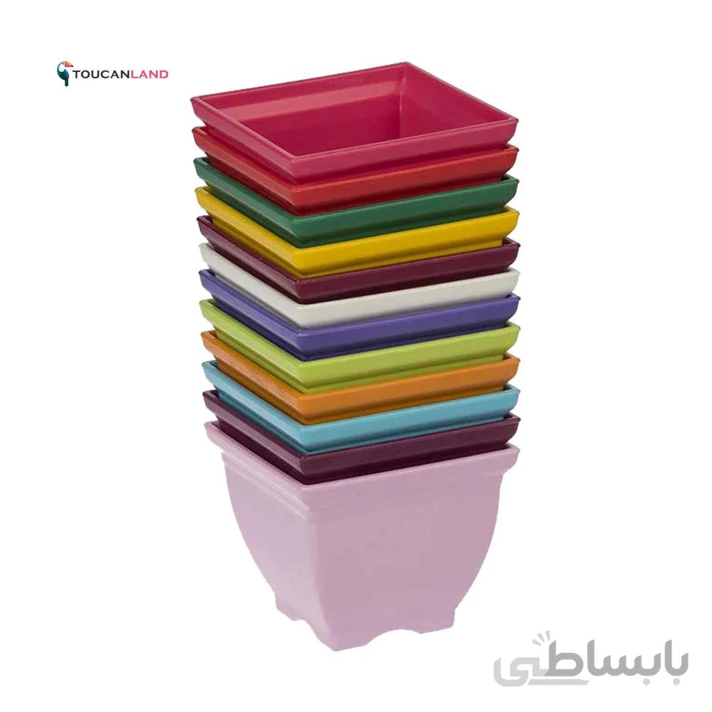 گلدان مربع 7010
