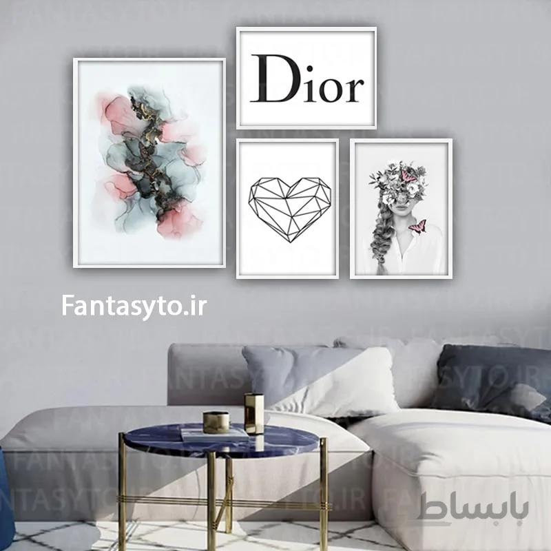 چیدمان دکوراتیو چهار عددی ژونالی