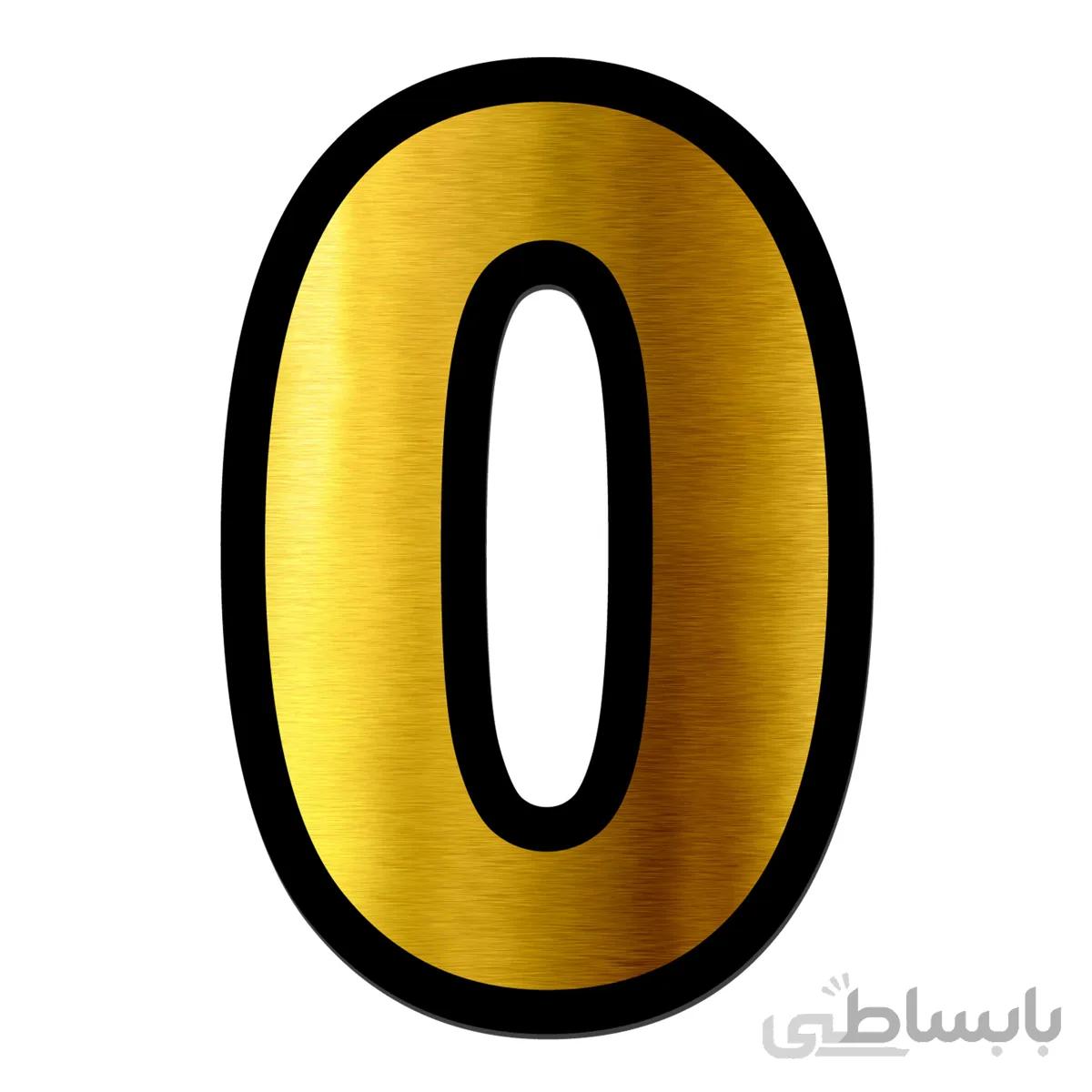 تابلو راهنما اژنگ طرح اعداد انگلیسی مدل0 کد010