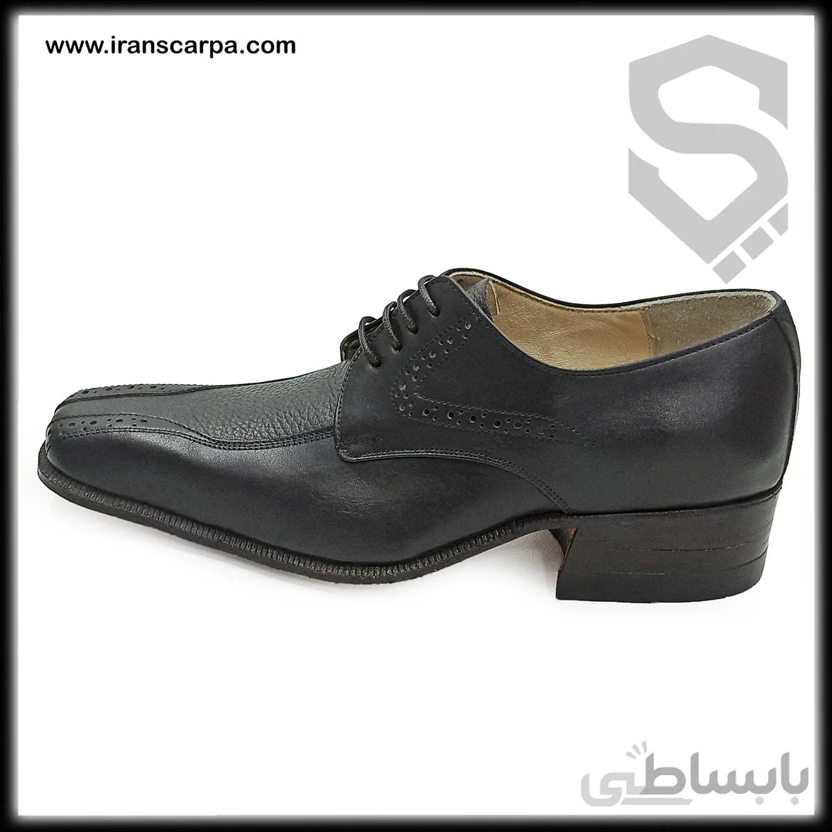 کفش دست دوز چرم مردانه مدل رمشا