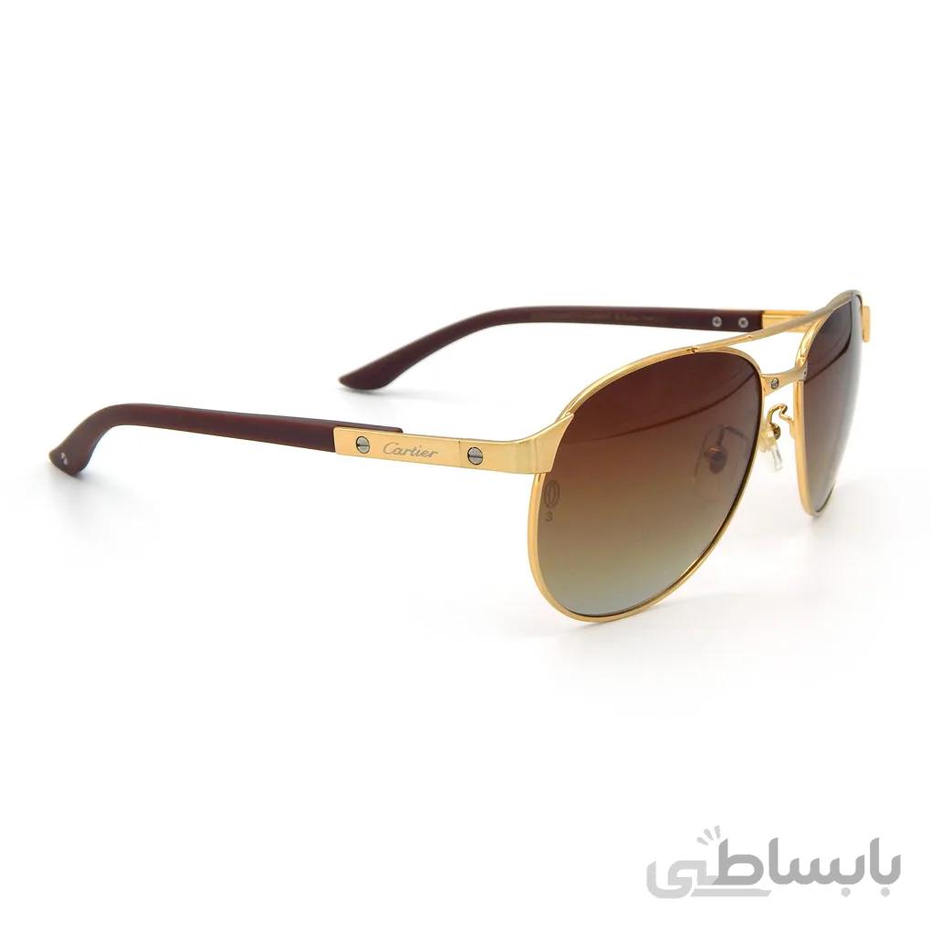 خرید عینک آفتابی Cartier کارتیه Cartier Edition Santos-Dumont T8800870 B