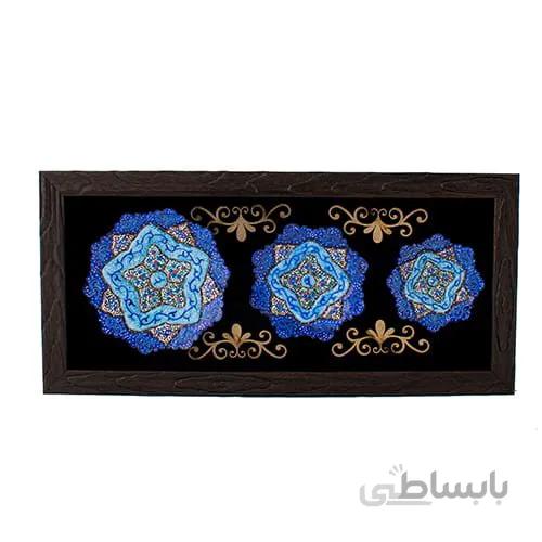 قاب سه بشقاب میناکاری