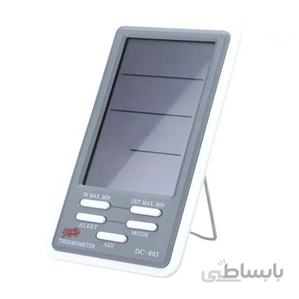 دماسنج و رطوبت سنج دیجیتال دو سنسور مدل DC803