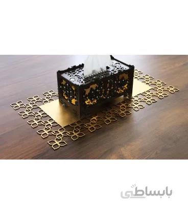 رومیزی چرم مصنوعی طرح پریوش