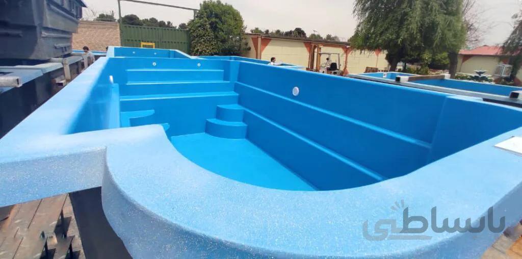 استخر تفریحی فایبرگلاس 6×3 زرفام