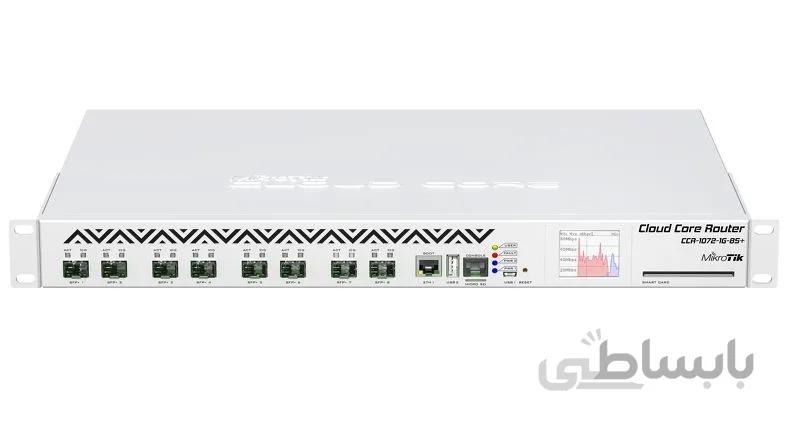 روتر SFP میکروتیک CCR1072-1G-8S plus ا Mikrotik CCR1072-1G-8S Plus Cloud Core Router