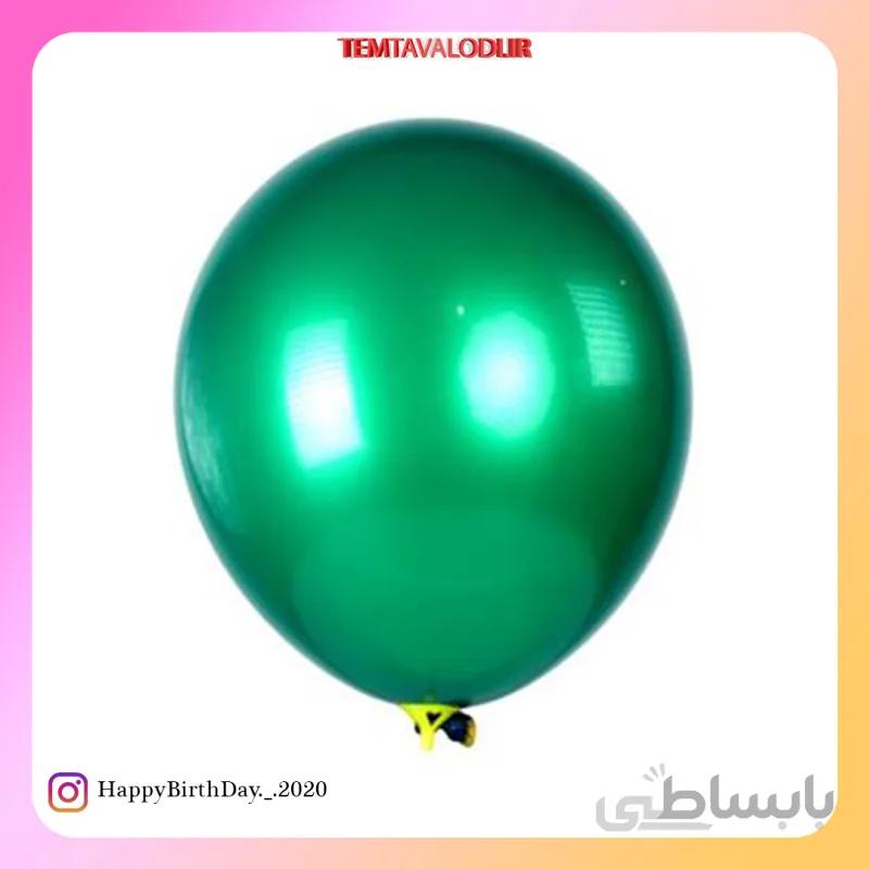 بادکنک کریستالی سبز
