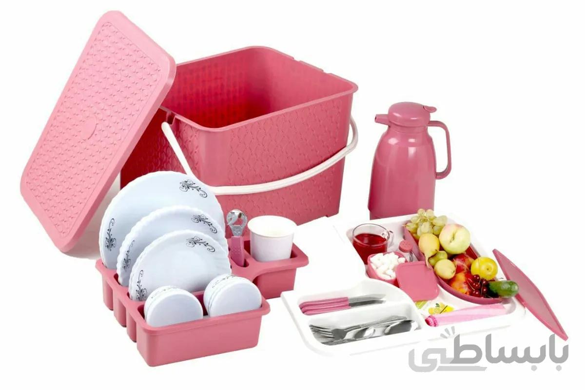 سرویس مسافرتی 70پارچه پونا پلاست ا Travel service 70 pieces Puna Plast