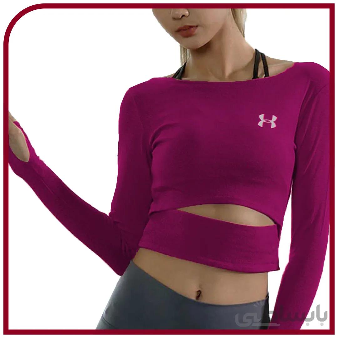 نیمتنه فینگردار ورزشی زنانه under armour ا under armour Half body of a female sports finger