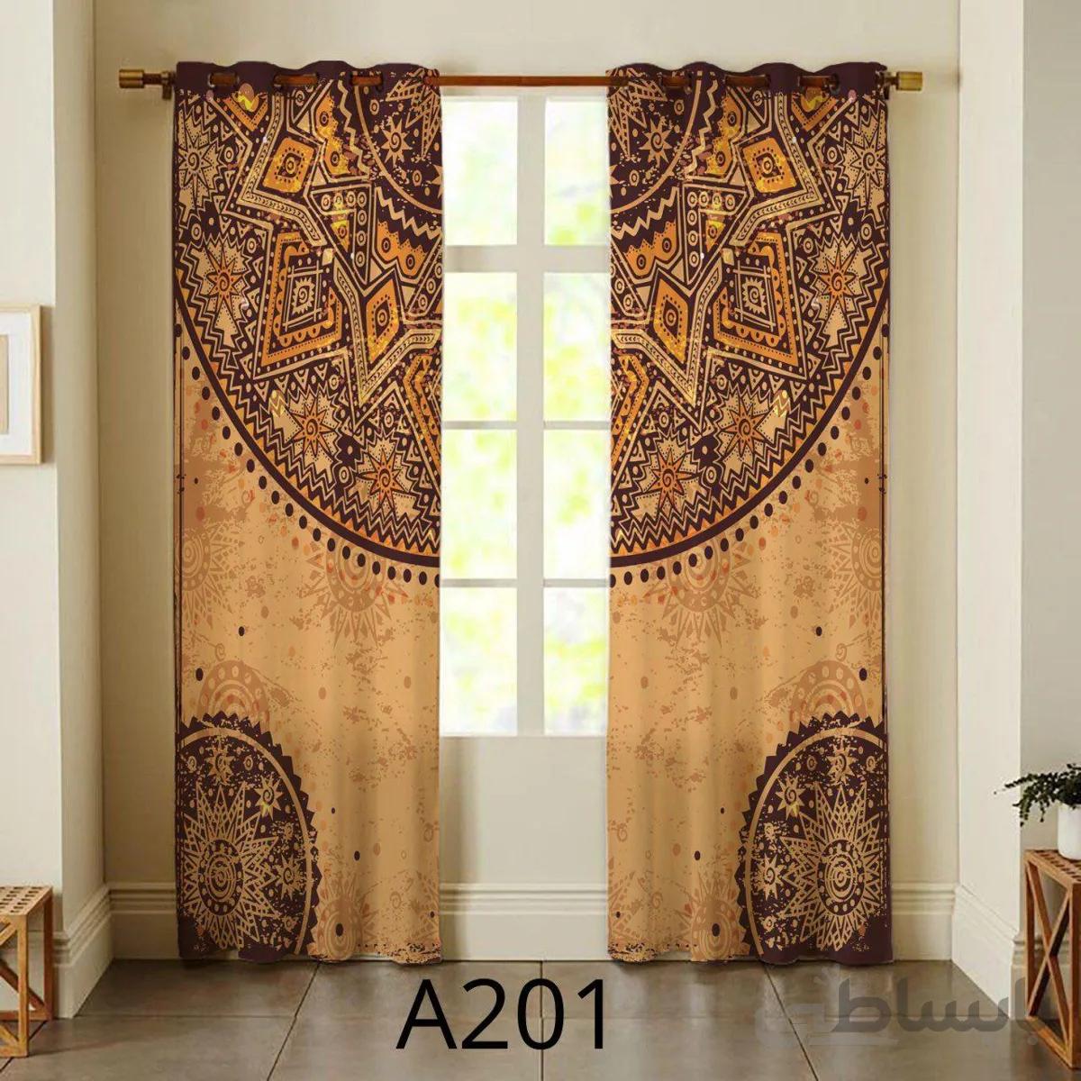 پرده چاپی طرح سنتی کد A201