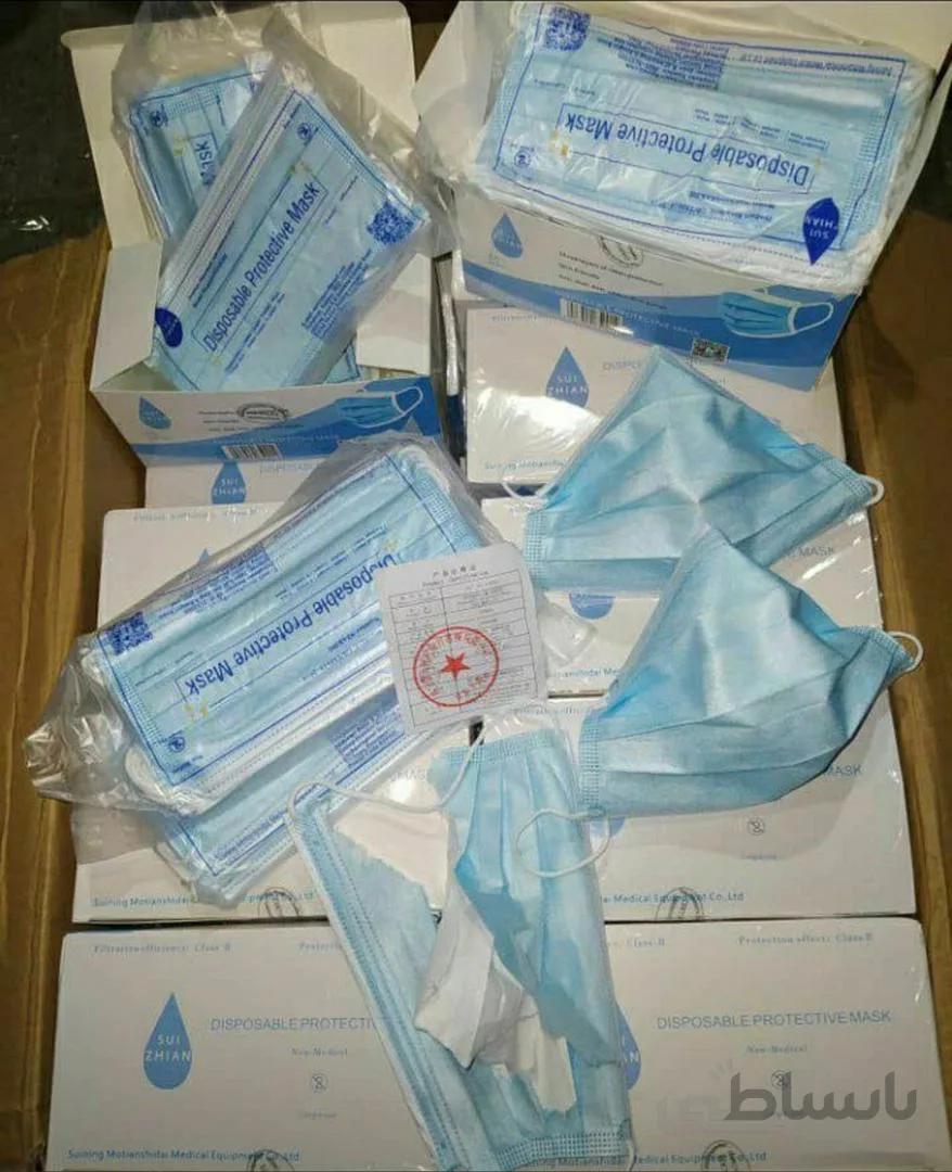 ماسک پرستاری پک 10 تایی بسته 50 عددی برند suixian(مدیکال)