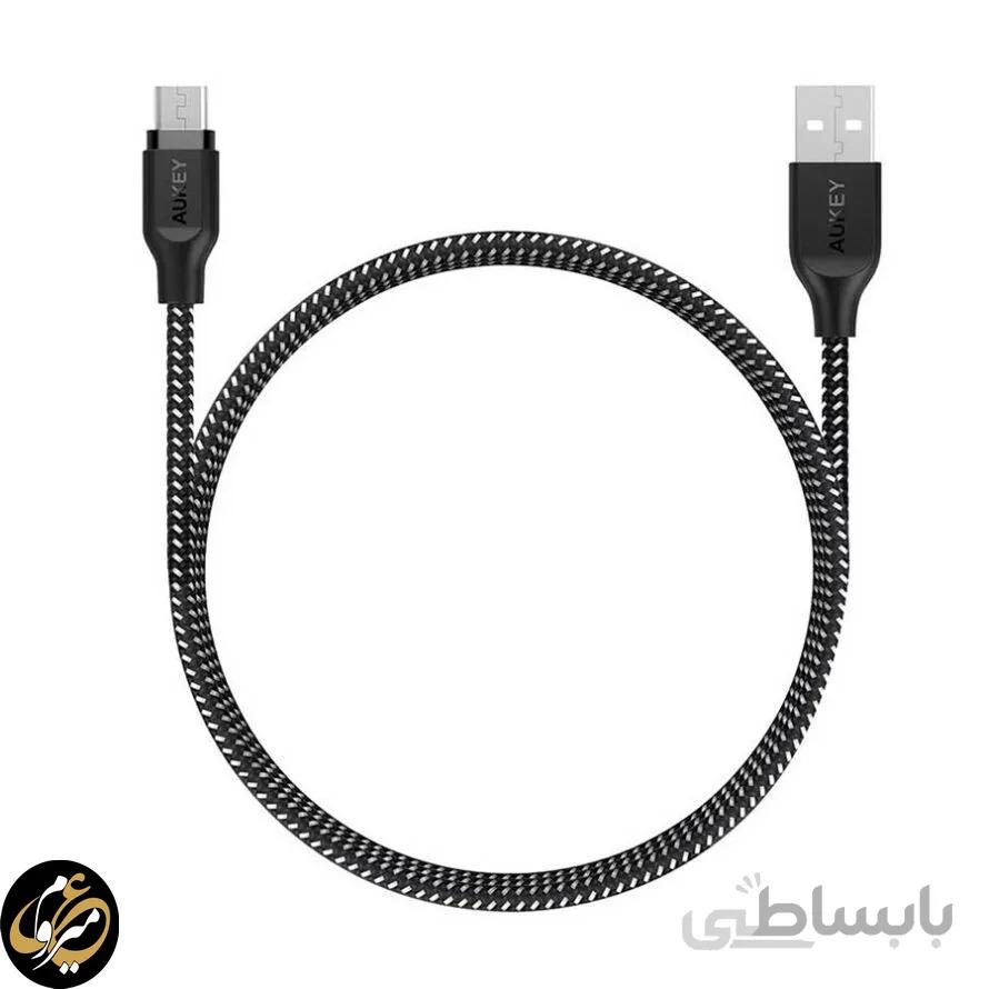 کابل 2متری Micro USB آکی CB-AM2 ا AUKEY CB-AM2 2M Micro USB Cable
