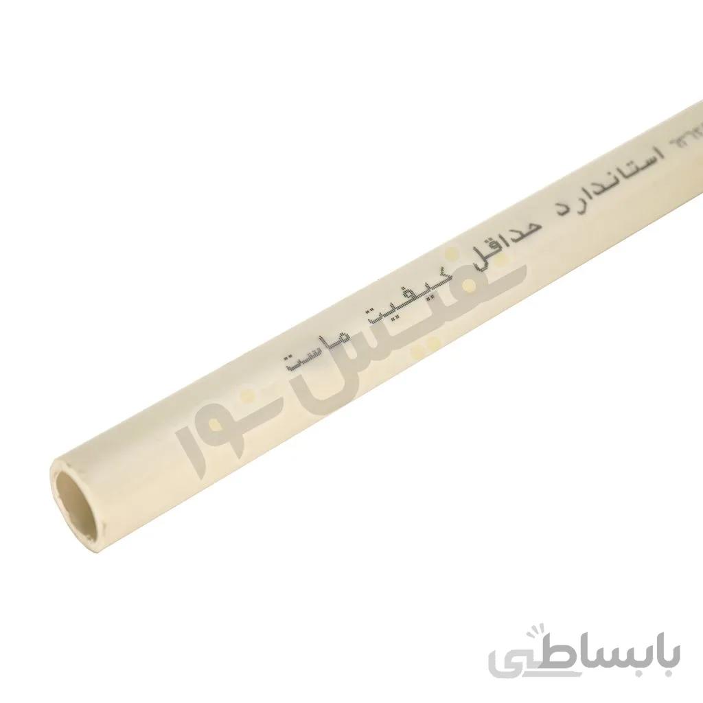 لوله هادی برق استاندارد نشکن خم سرد upvc25 نوین بَسپار