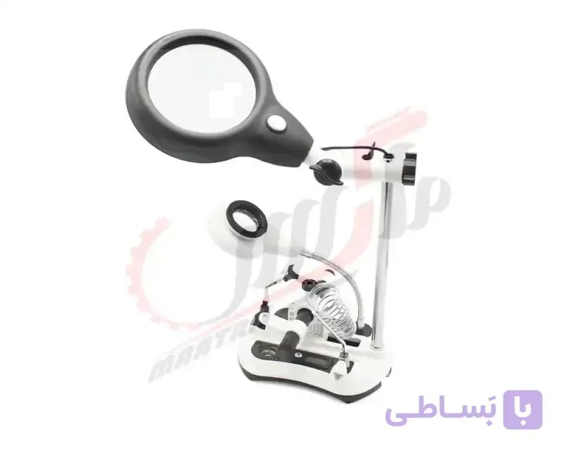 ذره بین رومیزی پایه دار کد 108-MG 16130